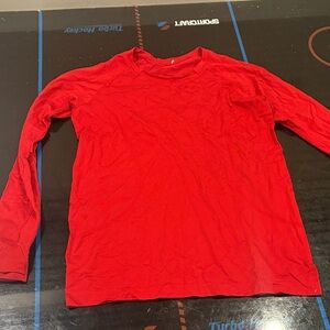 Red Long Sleeve Women’s Shirt